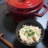 STAUBで♪小鯛の鯛めし